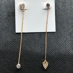 Jessica Simpson heart Earrings
